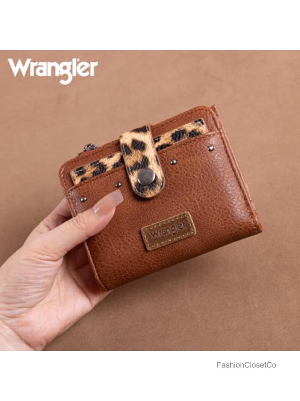 Small Bifold Wallet with Removable ID Window RFID Blocking - Picture 5 of 5